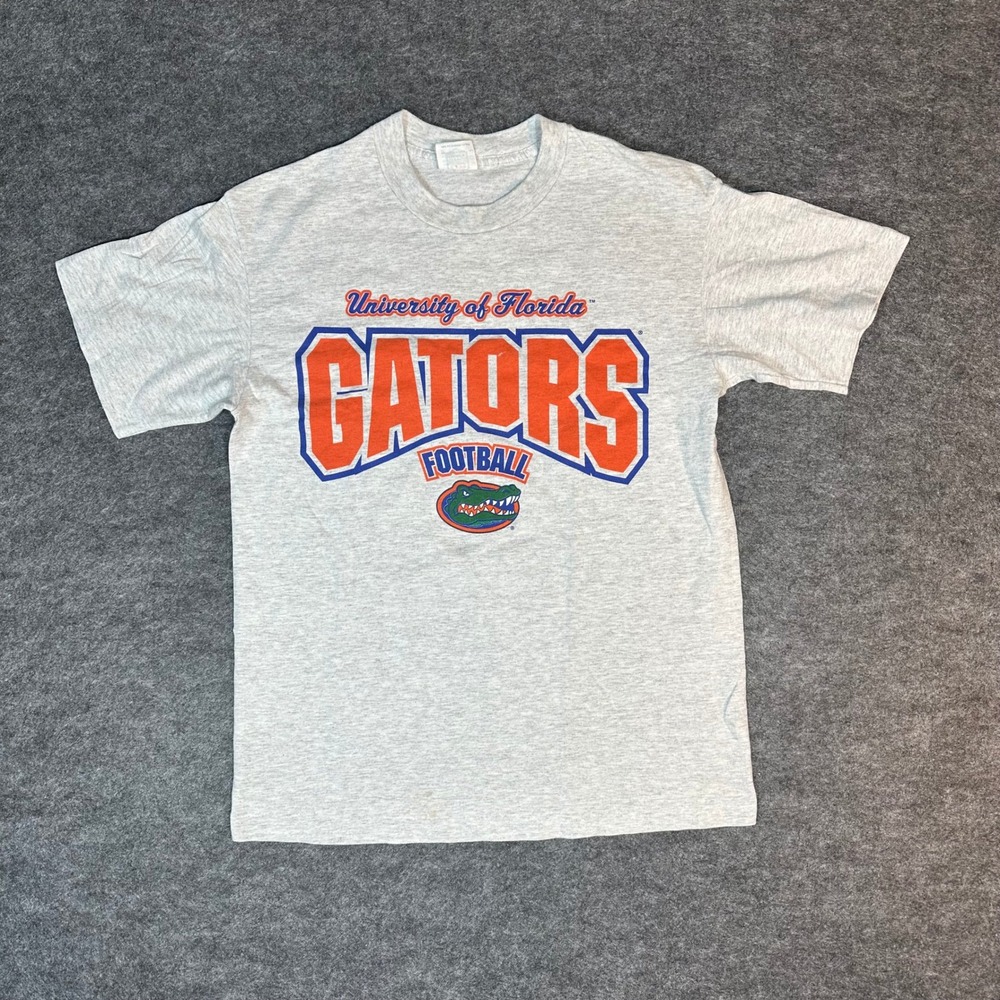 Vintage 90s Florida Gators Single Stitch 1996 Football T Shirt Mens‎ Medium